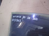 Стекло двери задней левой форточка на Skoda Octavia A4 — фото 3