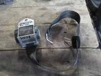 Ремень безопасности задний правый Skoda Octavia (A5 1Z-) 2004-2013 (ЛЕВЫЙ=ПРАВЫЙ 1Z0857447EHCP) — фото 1
