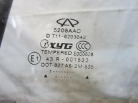 Стекло двери задней правой форточка на Chery Tiggo T11 — фото 3