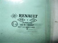 Стекло двери задней правой форточка на Renault Megane — фото 2