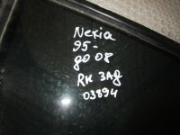 Стекло двери задней правой форточка на Daewoo Nexia N100 — фото 3