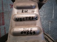 Кронштейн усилителя переднего бампера правый на Opel Vectra C — фото 5
