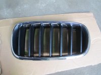 Решетка радиатора левая BMW X5 F15/F85 2013-2018 (ЧЕРНАЯ 7316075) — фото 1