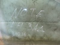 Стекло двери задней левой на Nissan Note E11 — фото 4