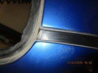 Молдинг крыши левый на Chevrolet Aveo T200 — фото 2