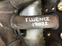 Коллектор выпускной на Renault Fluence — фото 12