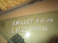 Стекло двери задней левой форточка на Chery Amulet A15 — фото 3