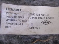Обшивка багажника на Renault Megane — фото 4