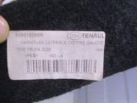 Обшивка багажника на Renault Sandero B52 — фото 4