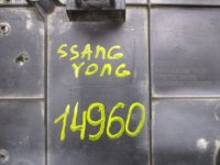 Накладка переднего бампера под номер на SsangYong Actyon — фото 5