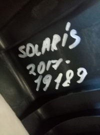 Обшивка салона на Hyundai Solaris — фото 2