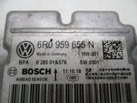 Блок управления AIR BAG на Volkswagen Polo Mk5 — фото 2