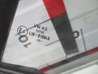 Стекло двери задней левой форточка на Skoda Rapid 2 — фото 5