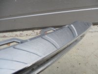 Накладка переднего бампера правая на Mercedes-Benz C-Class W204 — фото 2