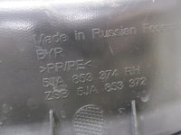 Накладка порога правая на Skoda Rapid 2 — фото 5