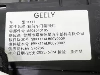 Обшивка двери передней правой на Geely Monjaro KX11 — фото 6