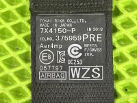 Ремень безопасности передний левый на Toyota Camry XV70 — фото 16