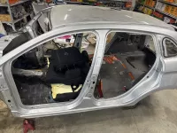 Порог со стойкой левый на Lada Xray — фото 2