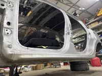 Порог со стойкой левый на Lada Xray — фото 3