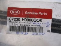 Молдинг крыши левый на Kia Rio FB — фото 3