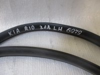 Уплотнитель проема двери задний левый на Kia Rio UB — фото 2