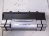 Блок управления климатической установкой на Porsche Cayenne 9PA — фото 4