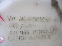 Бачок омывателя на Porsche Cayenne 9PA — фото 4