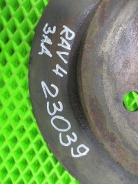 Диск тормозной задний на Toyota RAV4 XA40 — фото 6