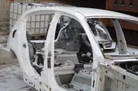 Порог со стойкой правый на BMW 1-Series E87 — фото 3