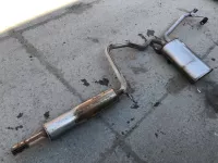 Глушитель основной на Skoda Octavia A7 — фото 2