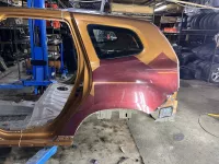 Крыло заднее левое задняя часть на Renault Duster HM — фото 4