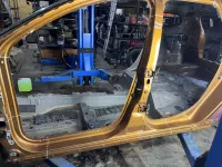 Порог со стойкой левый на Renault Duster HM — фото 2