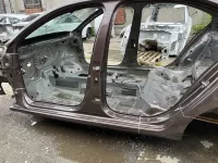 Порог со стойкой левый на Skoda Octavia A7 — фото 9