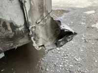 Порог со стойкой левый на Skoda Octavia A7 — фото 7