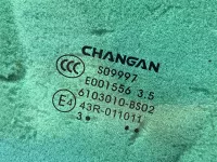 Стекло двери передней левой на Changan Alsvin — фото 2