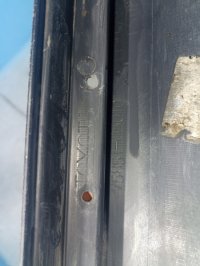 Накладка на порог наружная правая на Toyota Avensis T250 — фото 11