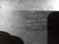 Кожух рулевой колонки верхний на Hyundai Elantra XD — фото 2