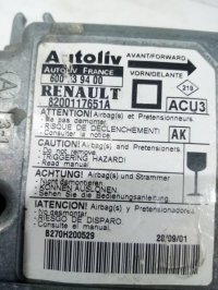 Блок управления AIR BAG на Renault Megane — фото 4