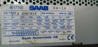 Усилитель акустической системы на Saab 9-5 — фото 4