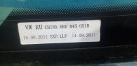Стекло заднее на Volkswagen Polo Mk5 — фото 3