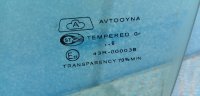 Стекло двери передней левой на Daewoo Nexia N100 — фото 2