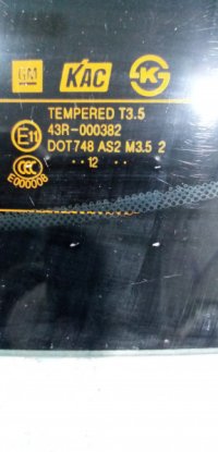 Стекло заднее на Chevrolet Aveo T300 — фото 4