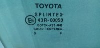 Стекло двери передней правой на Toyota Avensis T250 — фото 3