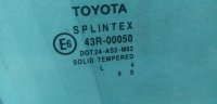 Стекло двери передней правой на Toyota Avensis T250 — фото 3