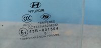 Стекло двери задней левой на Hyundai Accent LC — фото 3
