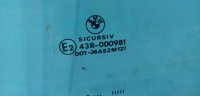 Стекло двери задней левой на BMW 5-Series E39 — фото 4