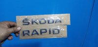 Эмблема на крышку багажника на Skoda Rapid NH3 — фото 3