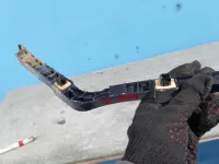Кронштейн заднего бампера правый на Honda Accord CP — фото 2