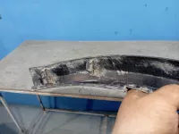 Накладка переднего бампера правая на Toyota Fortuner AN160 — фото 3