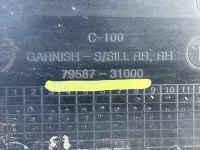 Накладка на порог наружная задняя правая на SsangYong Kyron D100 — фото 12